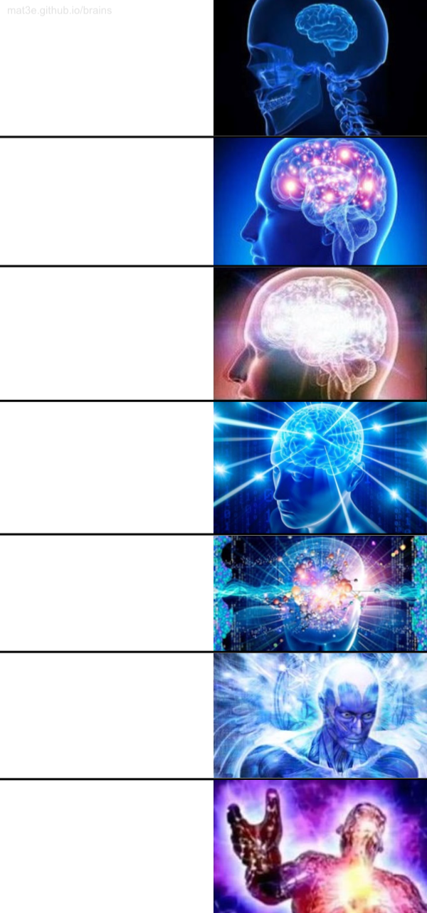 expanding brain generator