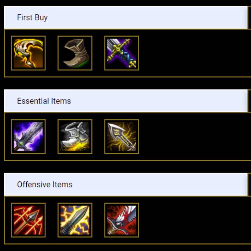 kindred aram build