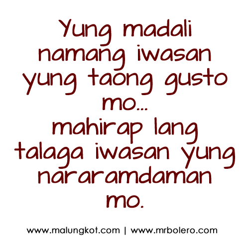 filipino hugot lines