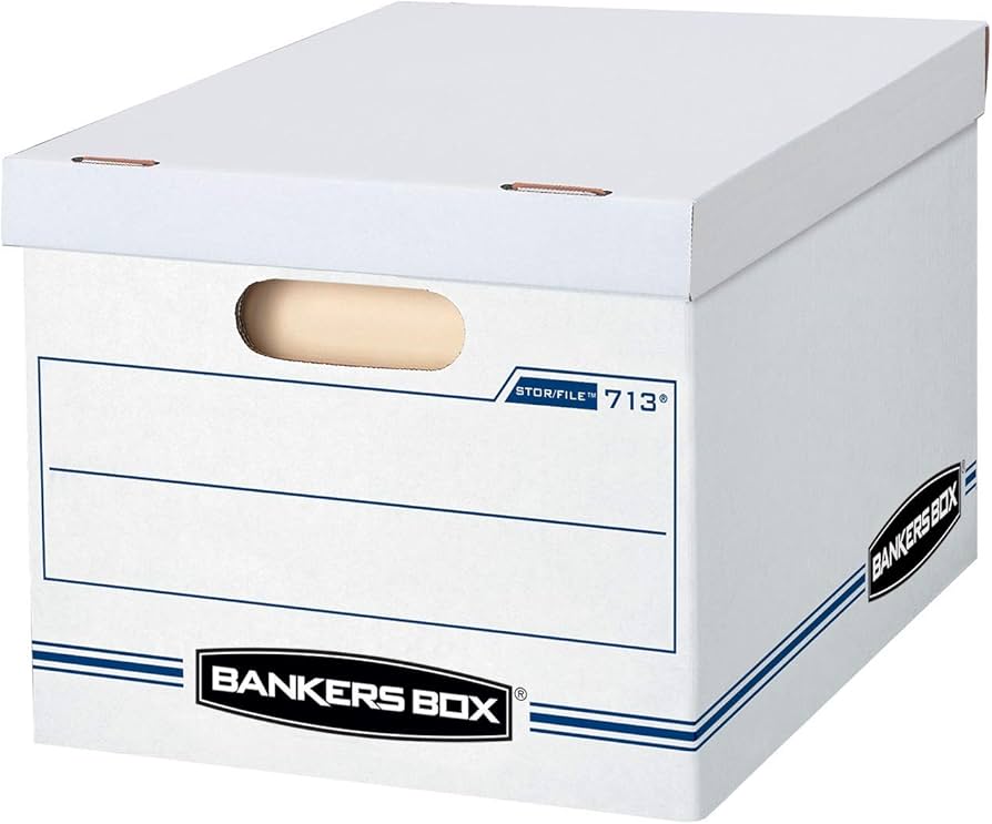 staples bankers boxes