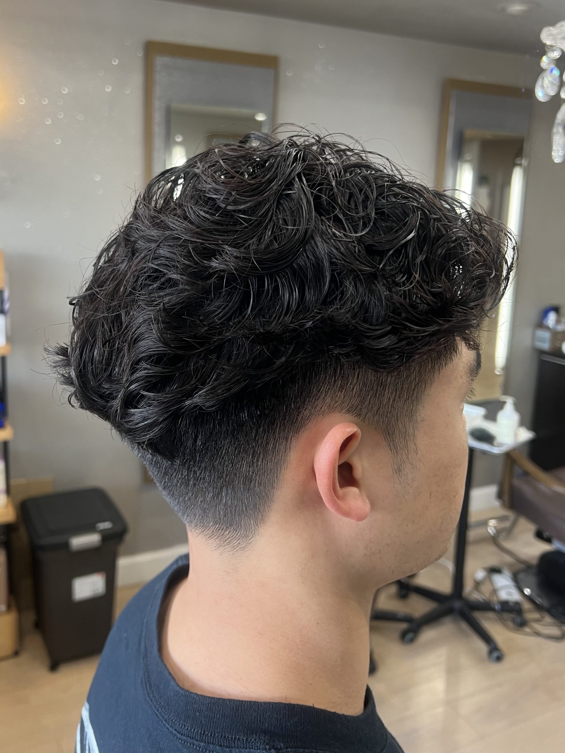 korean perm mens