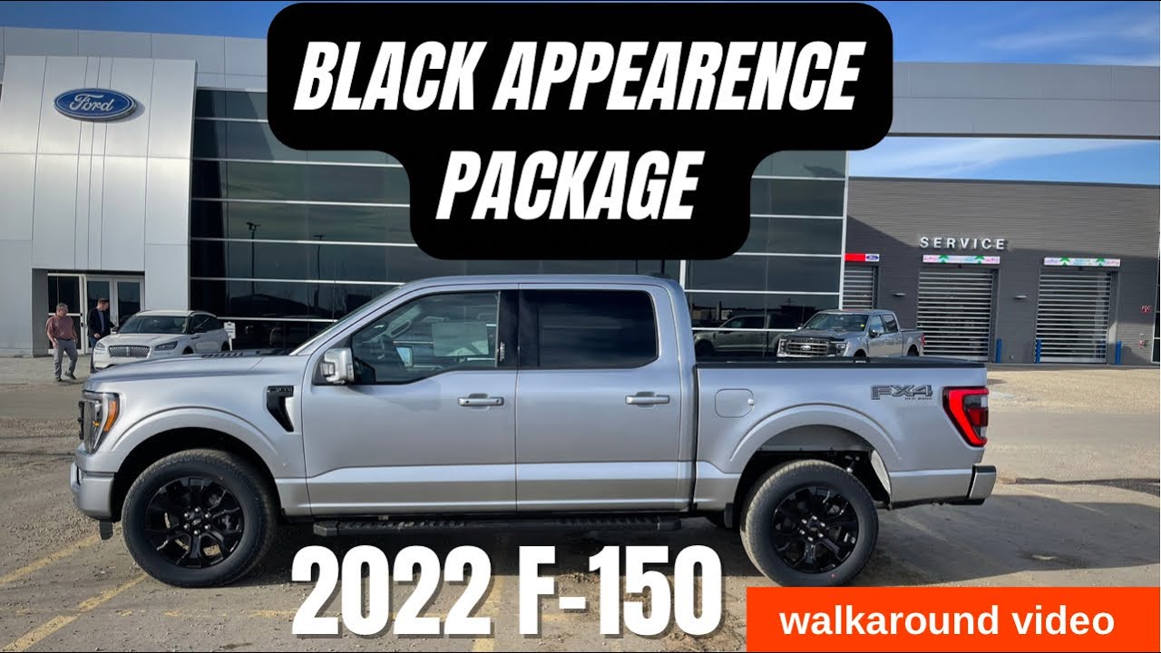 f150 black appearance package