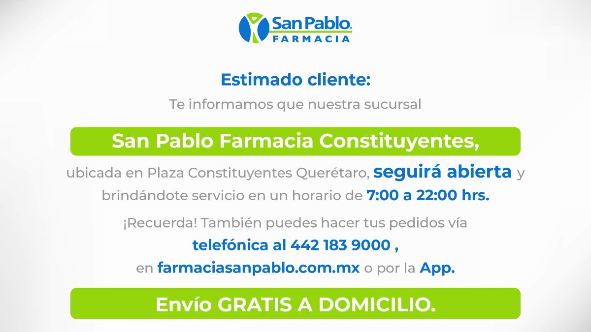 farmacia san pablo a domicilio