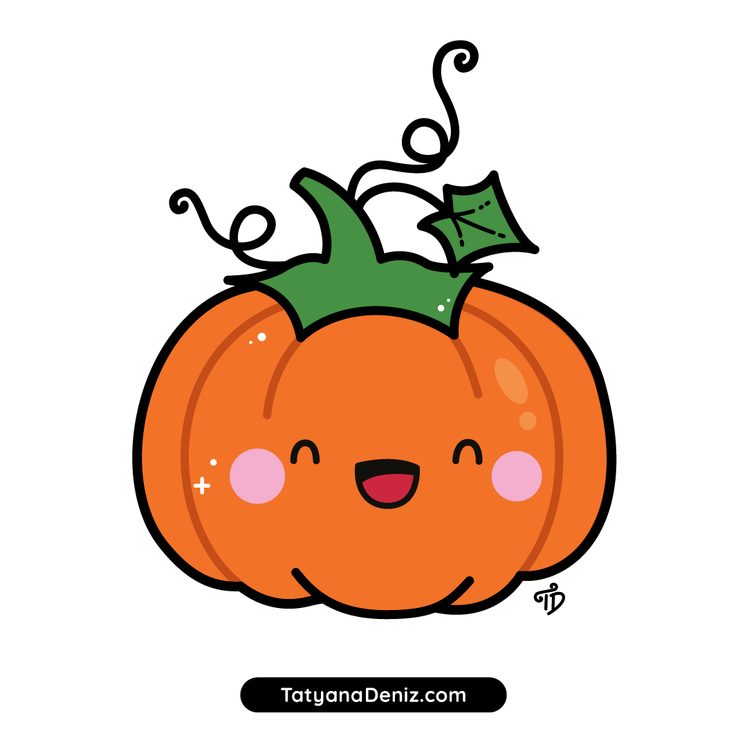 draw pumpkin