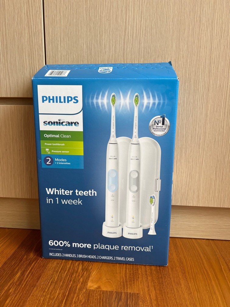 philips sonicare optimal clean rechargeable electric toothbrush