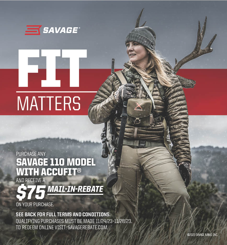 savage 110 rebate