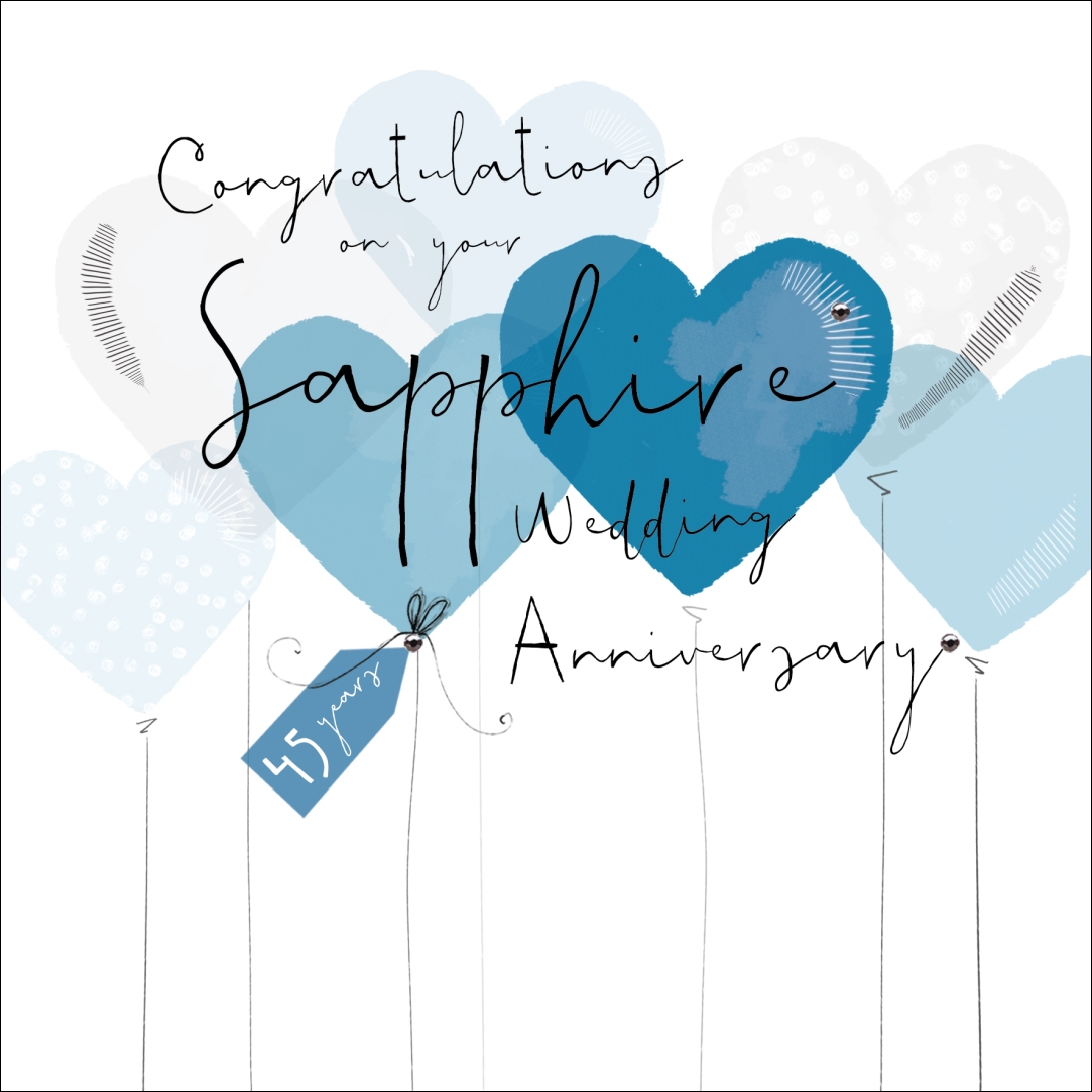 sapphire wedding anniversary how many years