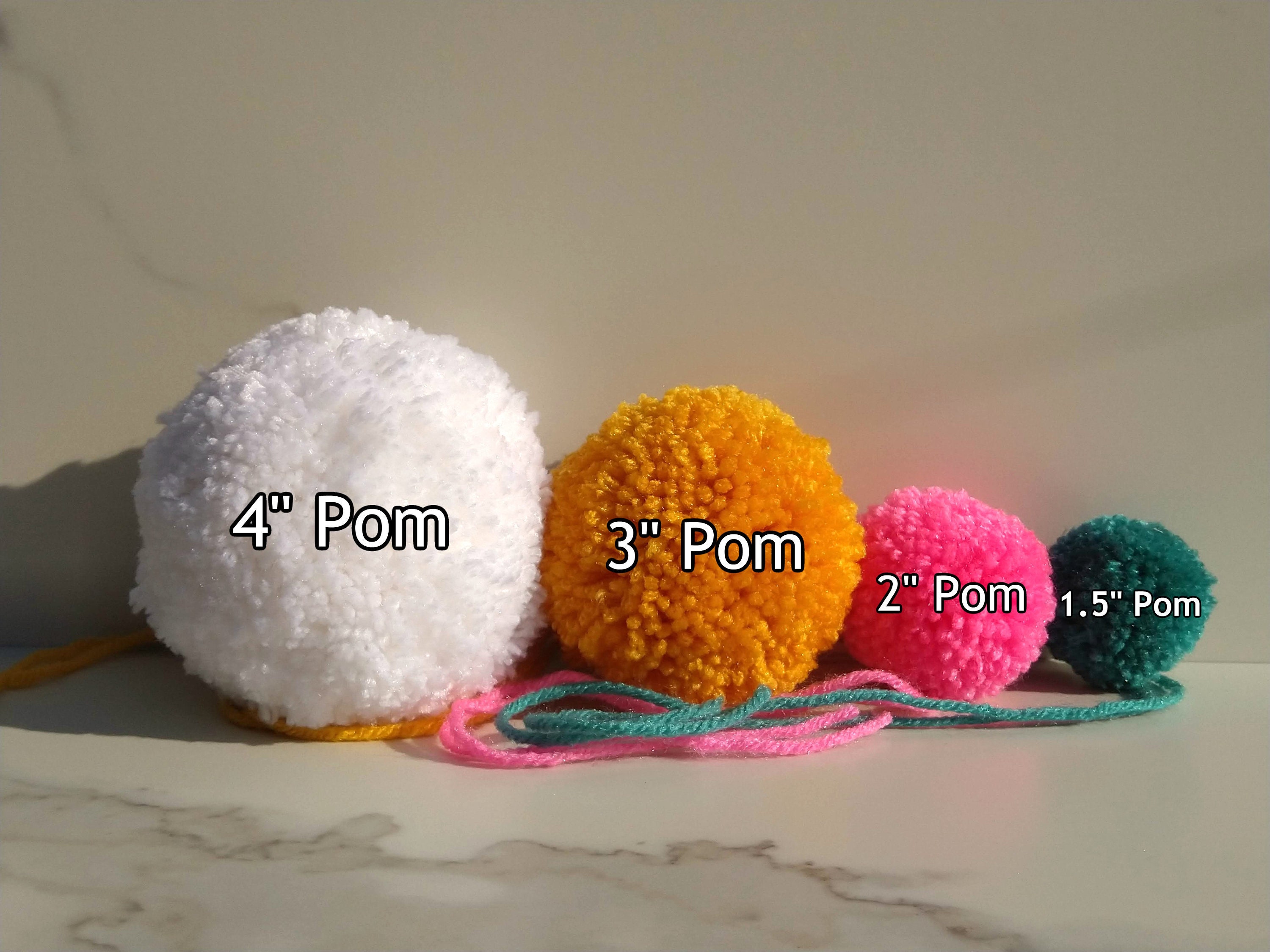 big pom poms