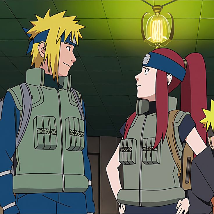 kushina uzumaki minato namikaze