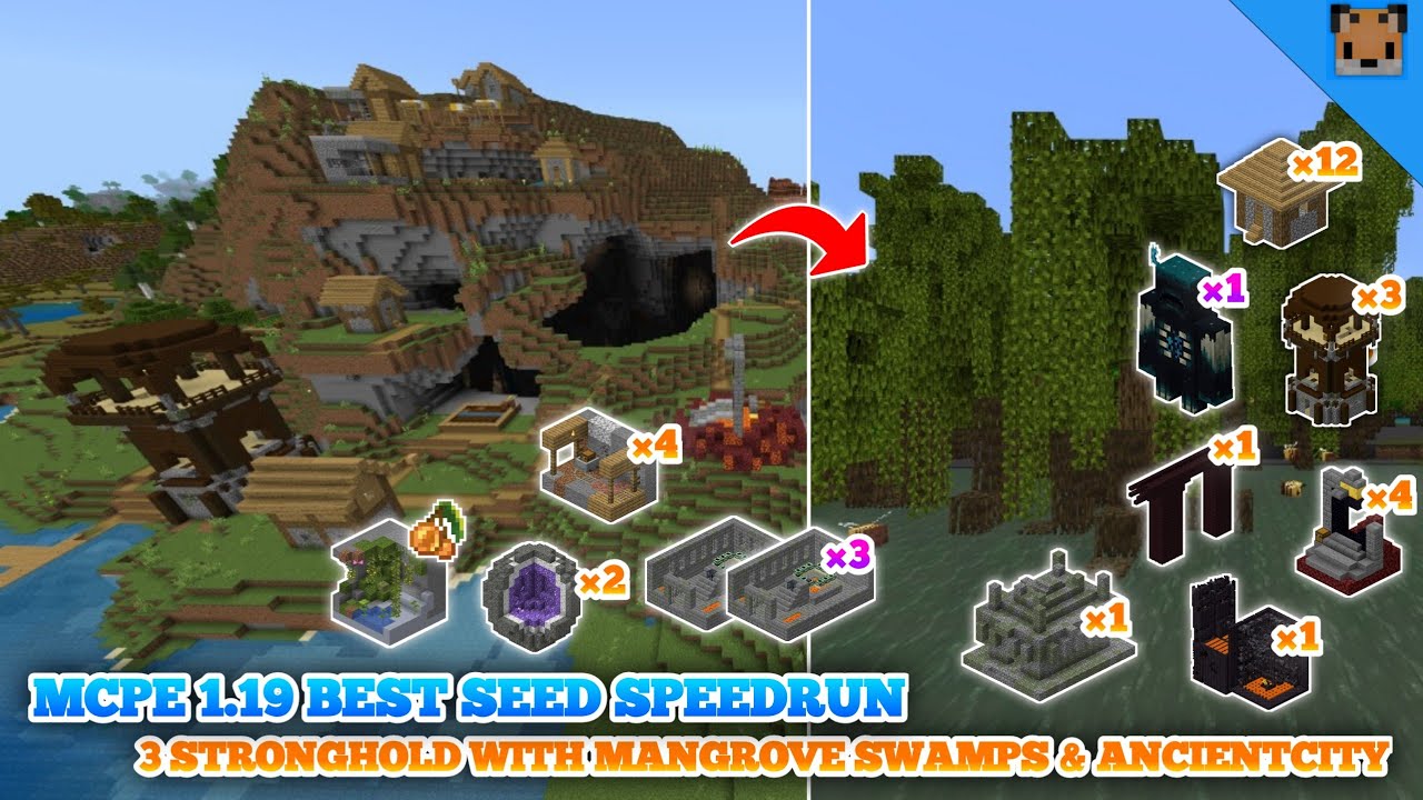 best pocket edition seeds 1.19