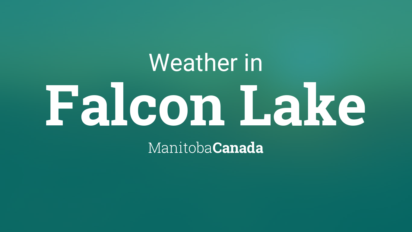 falcon lake weather