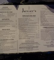 javiers las vegas menu