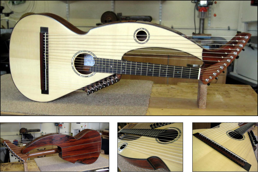 instrument with 21 strings