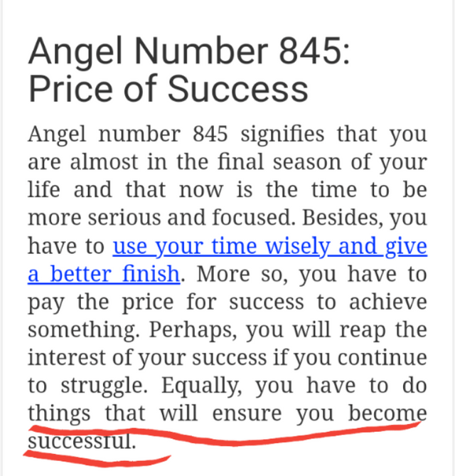 845 angel number