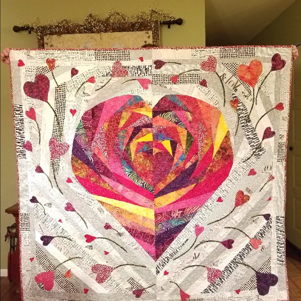 pieces of my heart quilt pattern