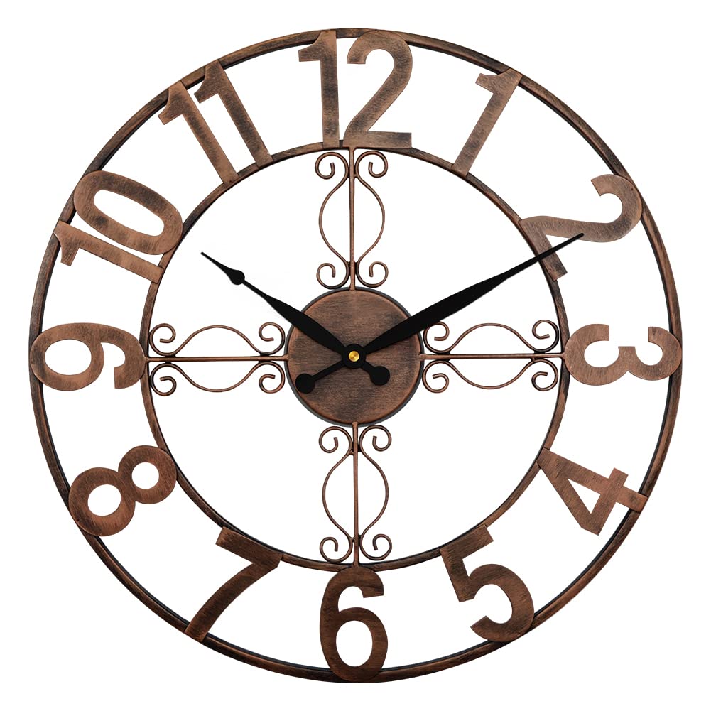 extra large outdoor clocks waterproof