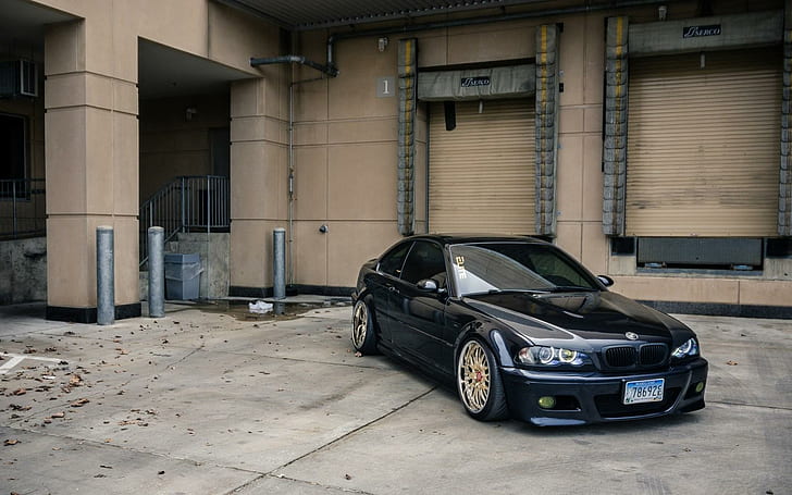 bmw e46 black tuning