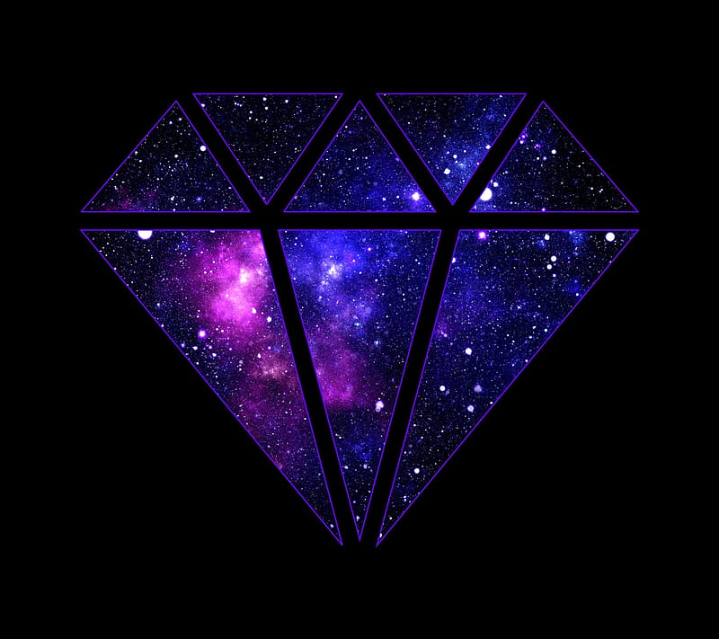 galaxy diamond wallpaper