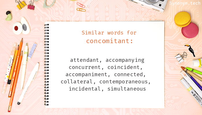 concomitant synonym