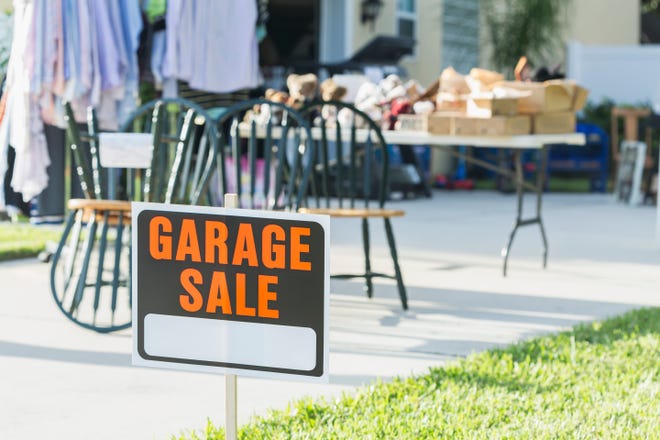 garage sales this week near me