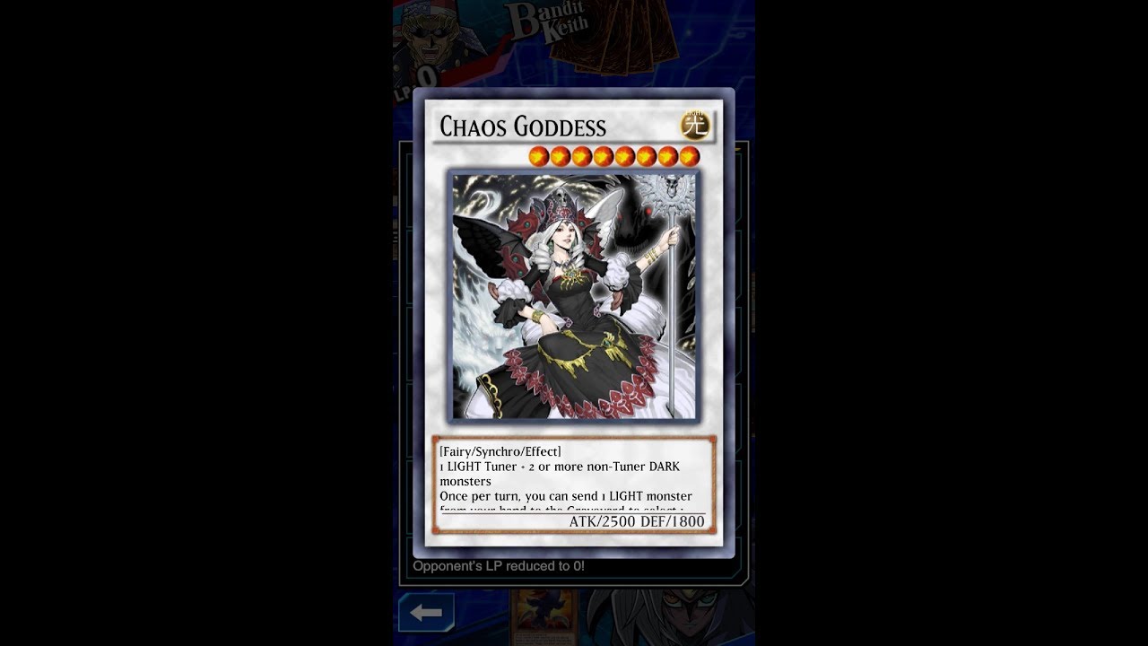 chaos goddess duel links