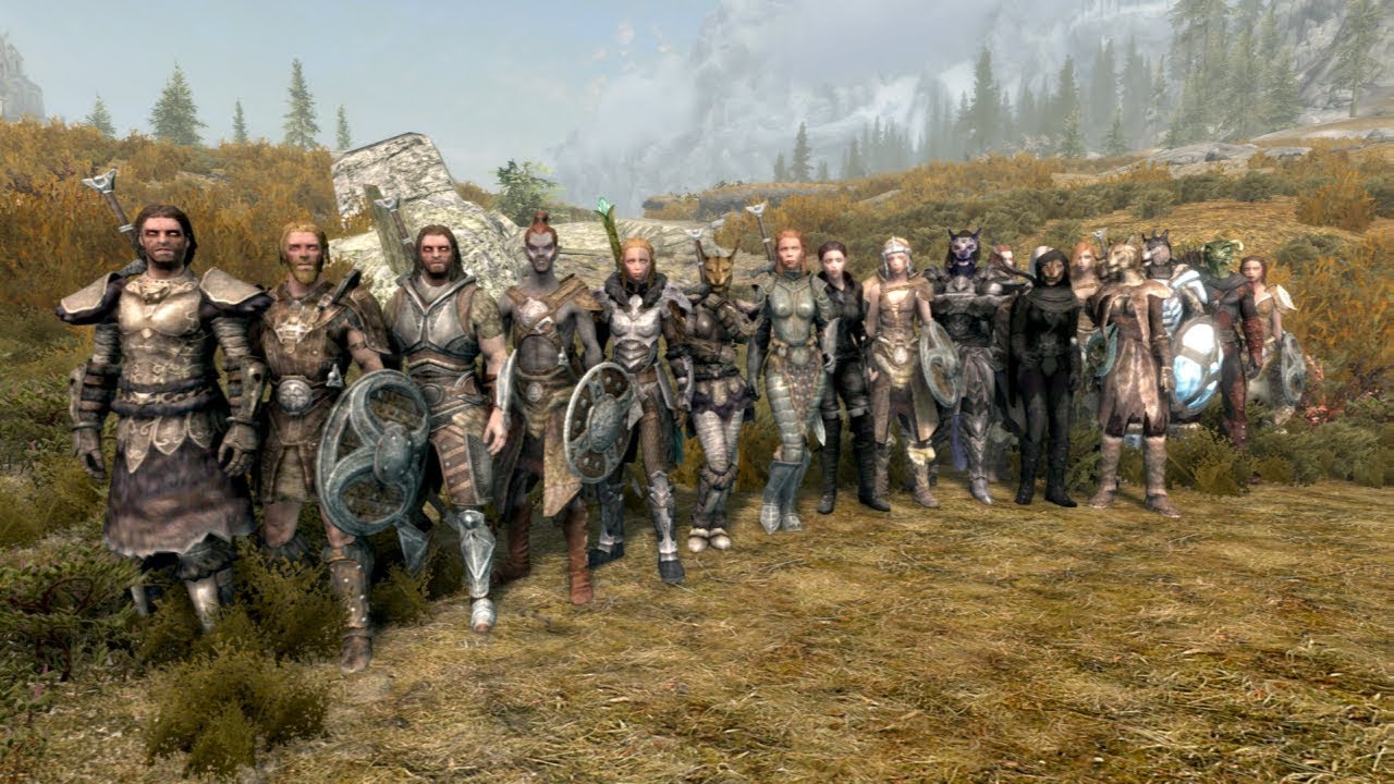 multiple followers in skyrim