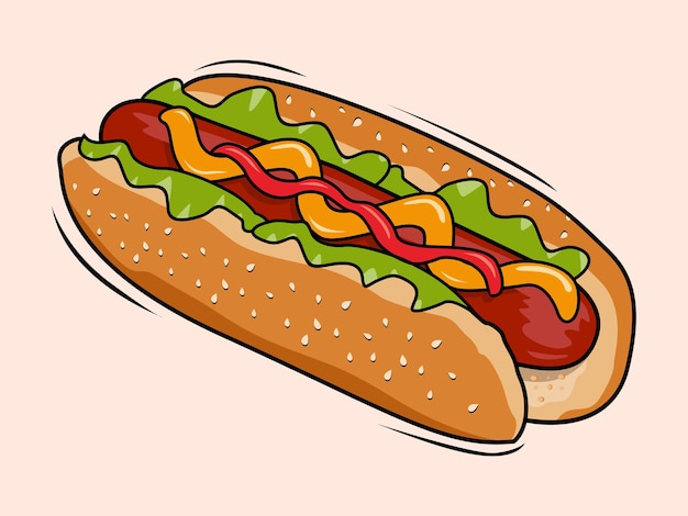 animado hot dog