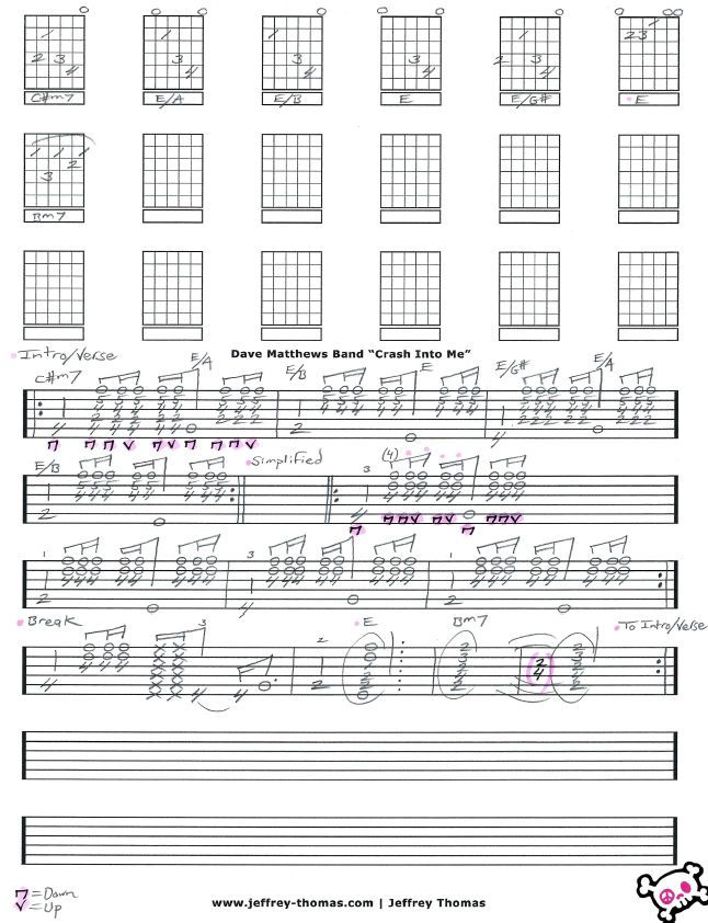 crash guitar chords