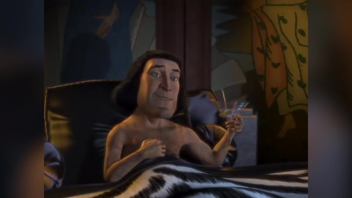 shrek lord farquaad bed