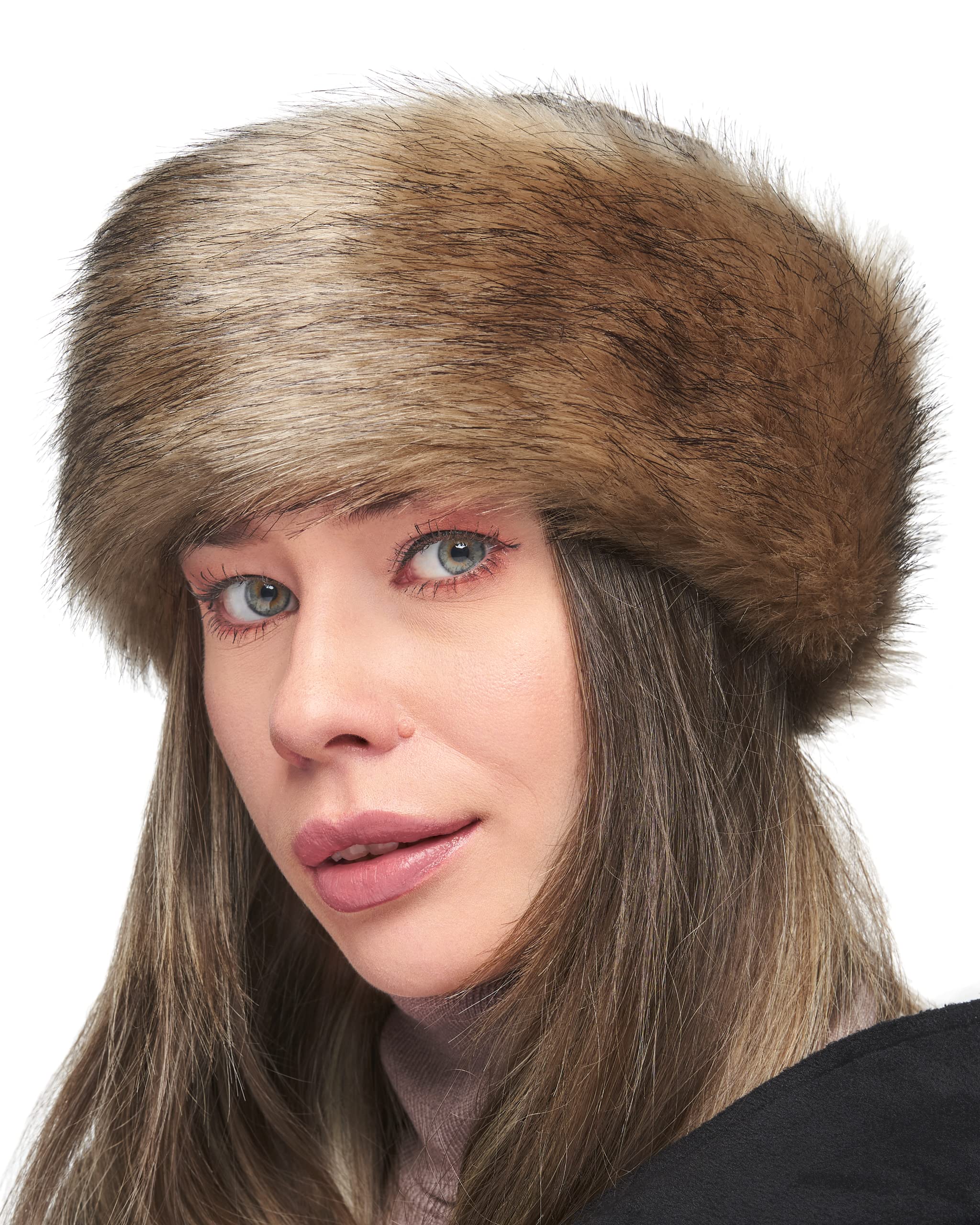 fur headbands for women