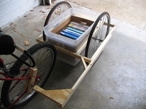 diy bicycle trailer