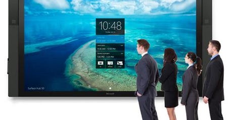 microsoft big touch screen