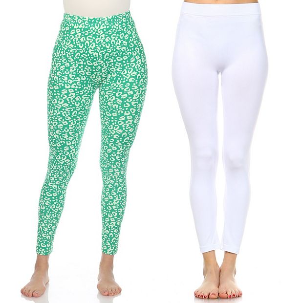 kohls white leggings