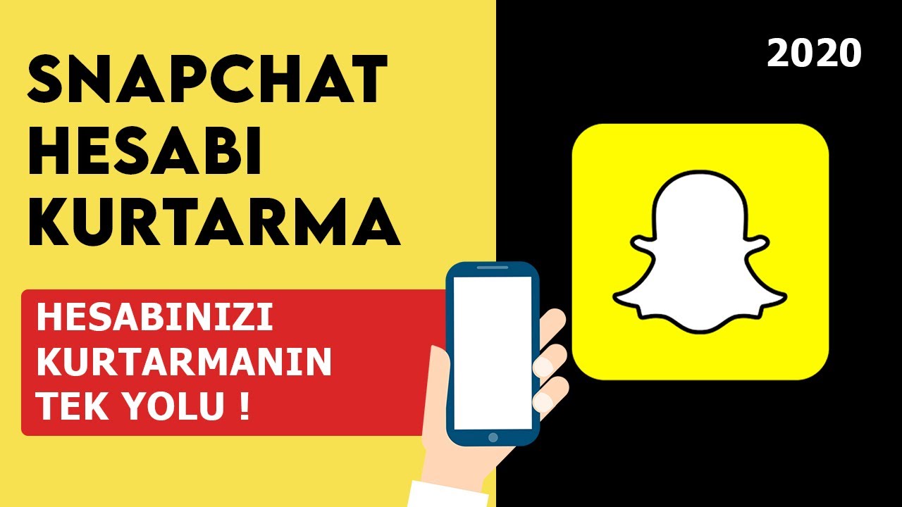 snapchat hesabı geri alma