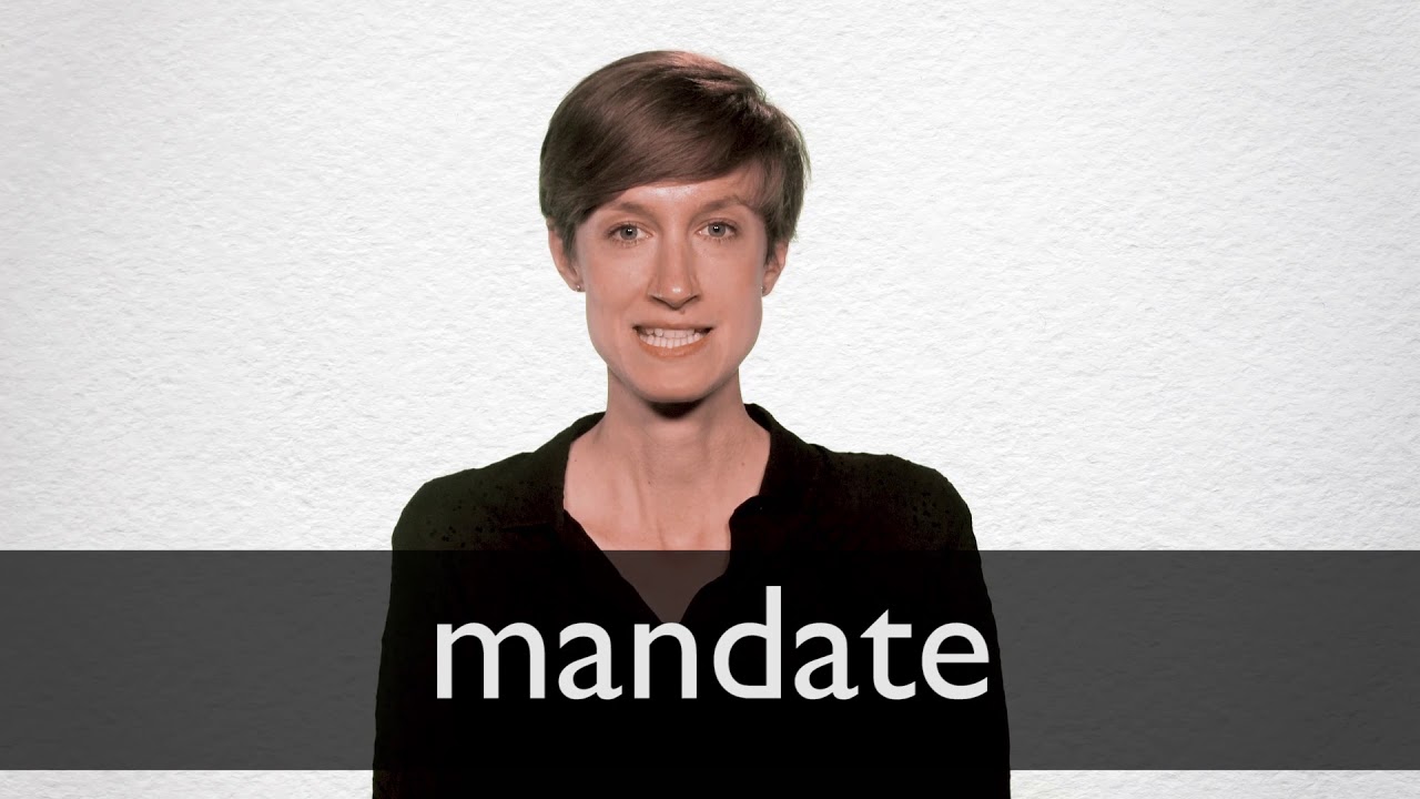 mandate synonym