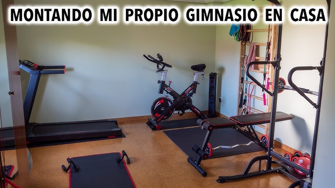 como hacer un mini gimnasio en casa casero