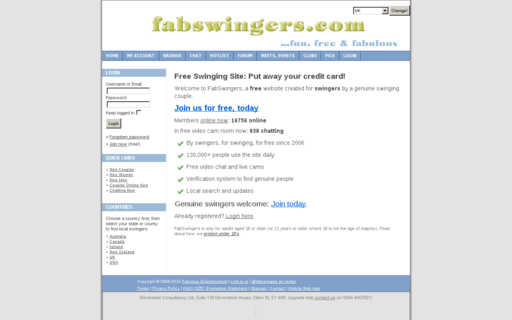 fabswingers login