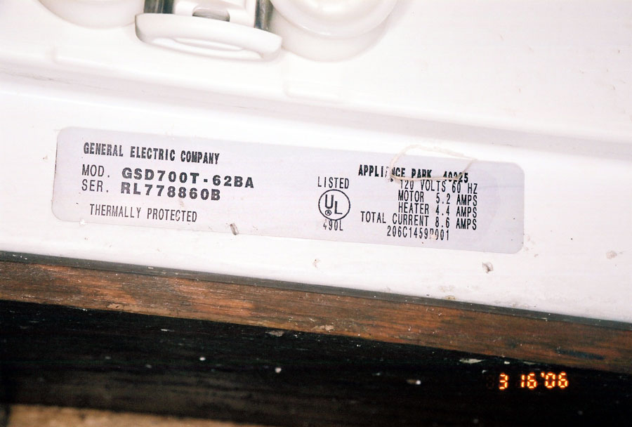 general electric serial number lookup