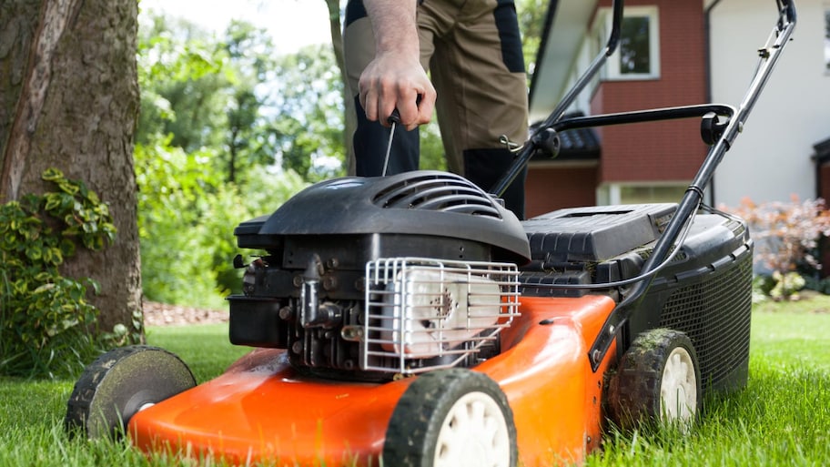 changing pull cord on lawn mower