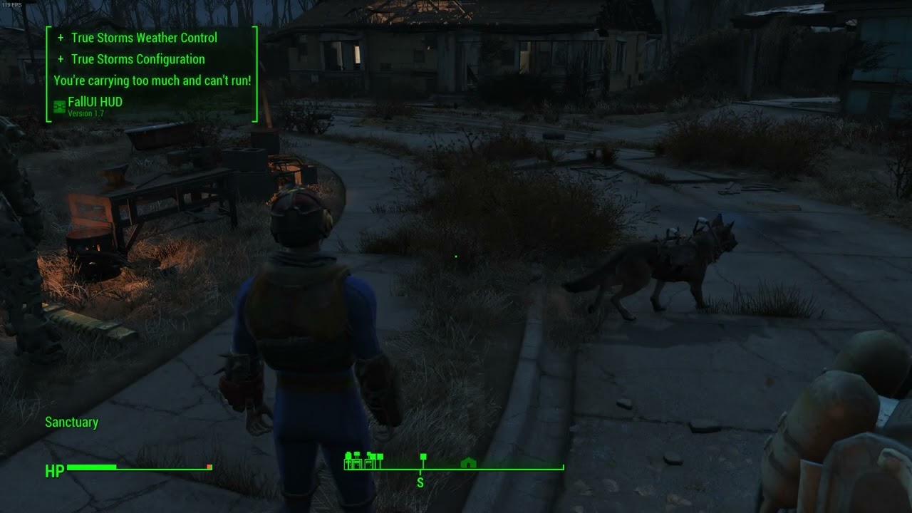 fallout 4 hud missing