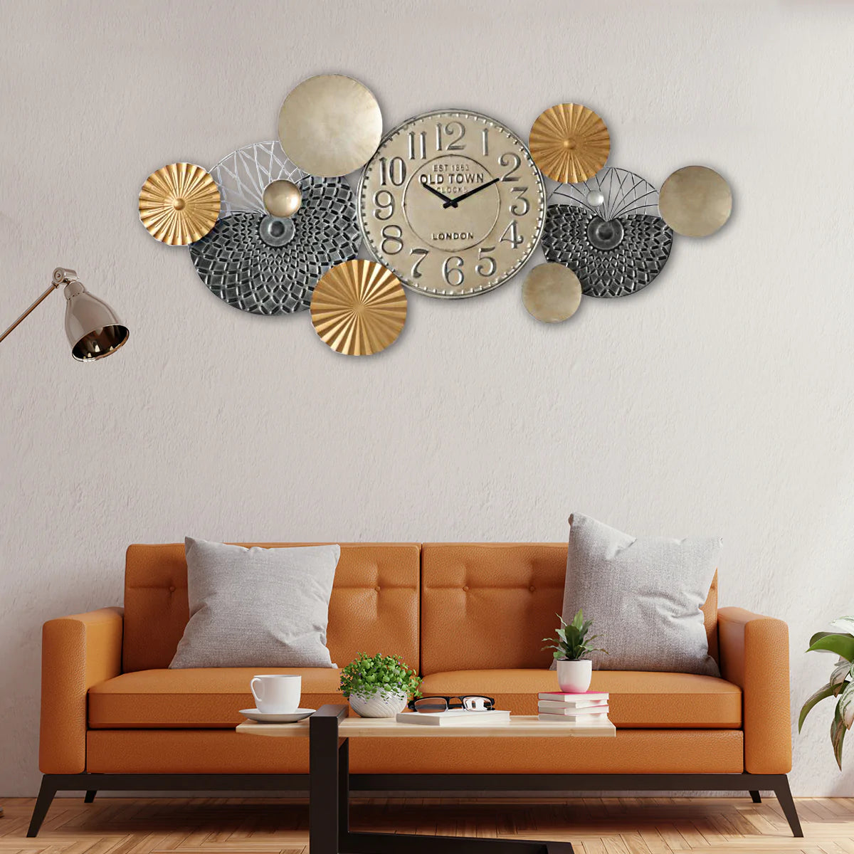 fancy wall clock for living room