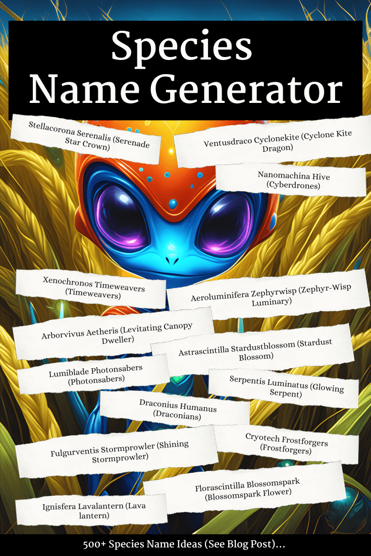 fantasy species generator