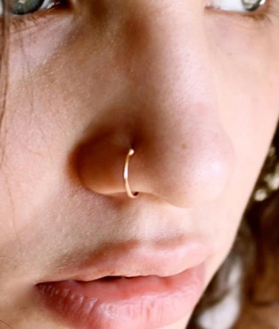 faux nose hoop