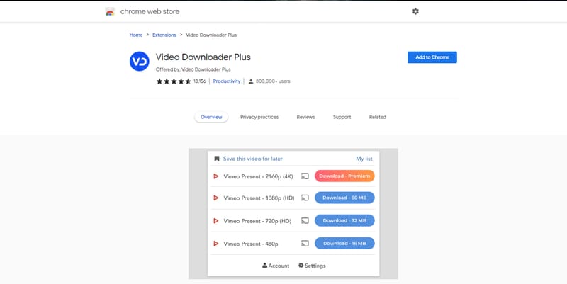 fb video downloader chrome extension