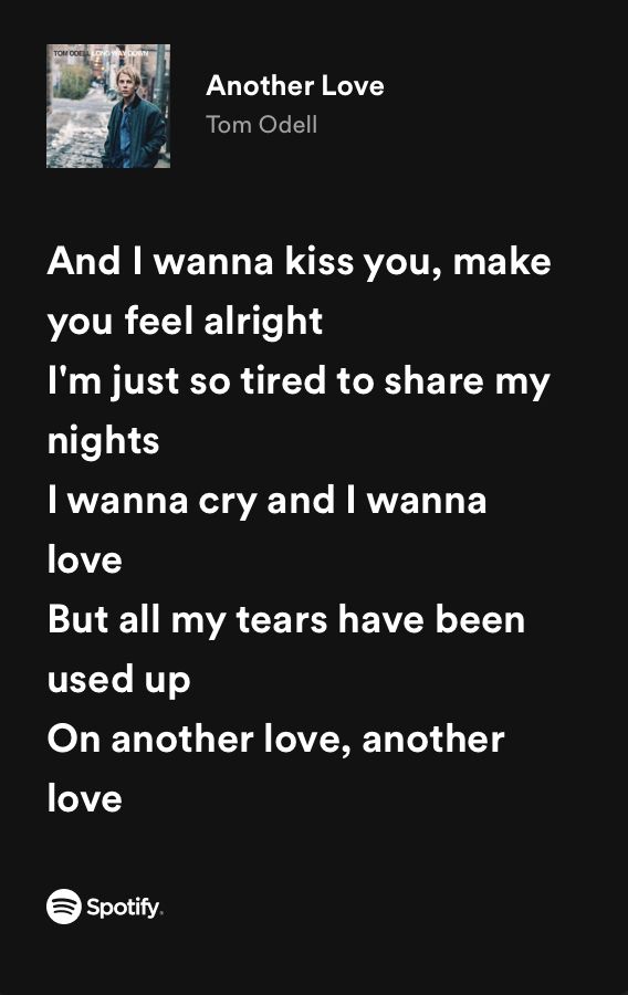 another love letra