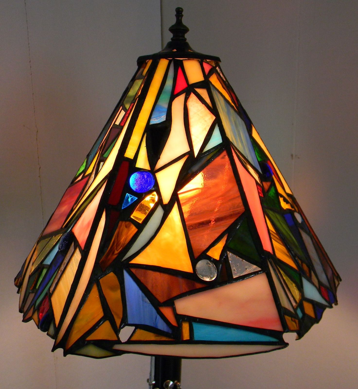 stained glass lamp shades