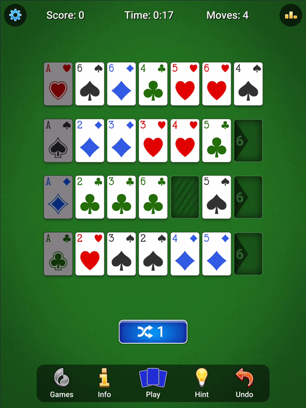 addiction solitaire game