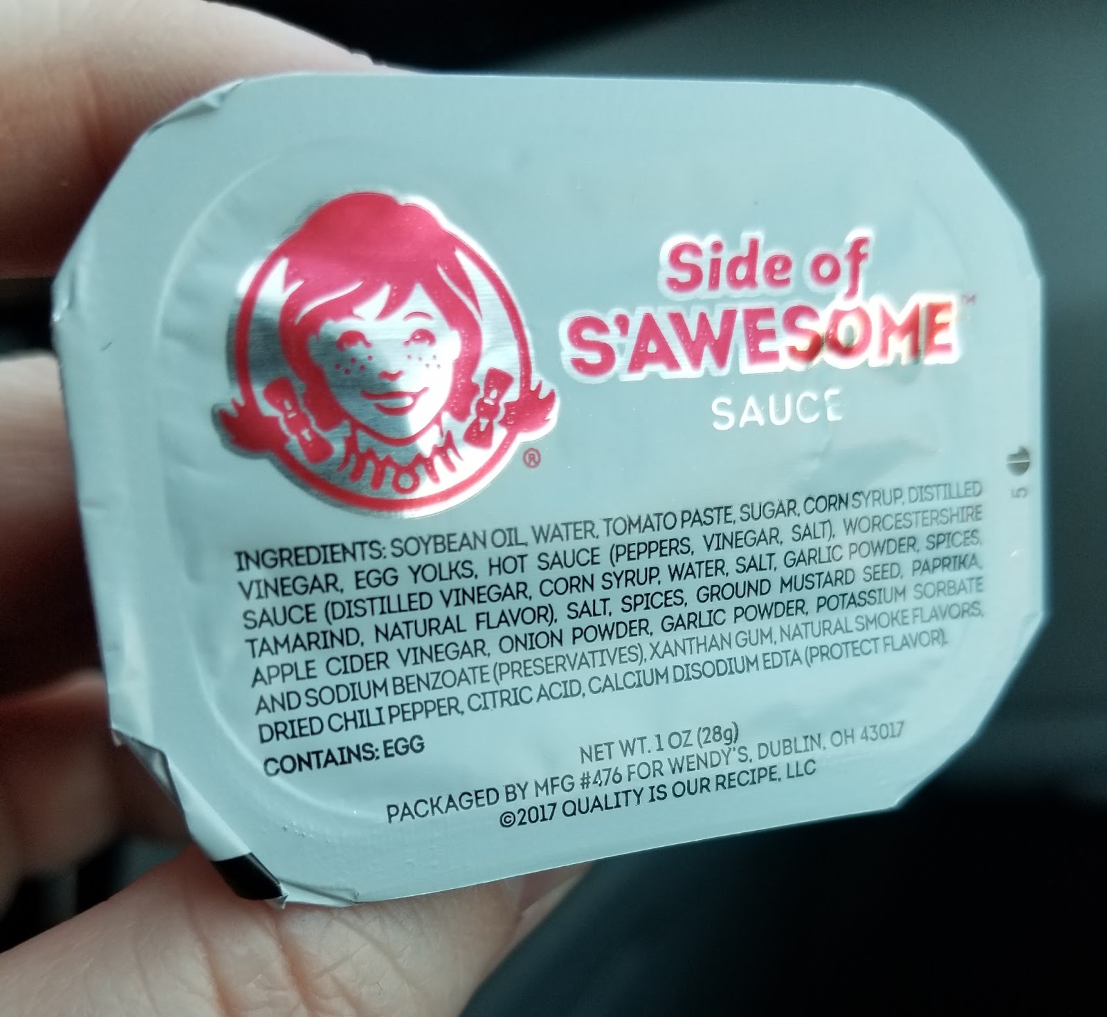 wendys sawesome sauce