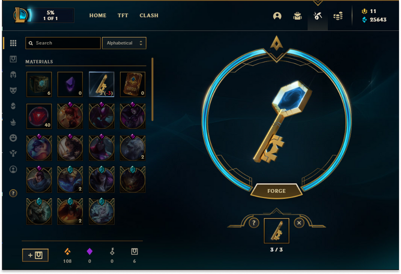 league of legends how to get key fragments fast