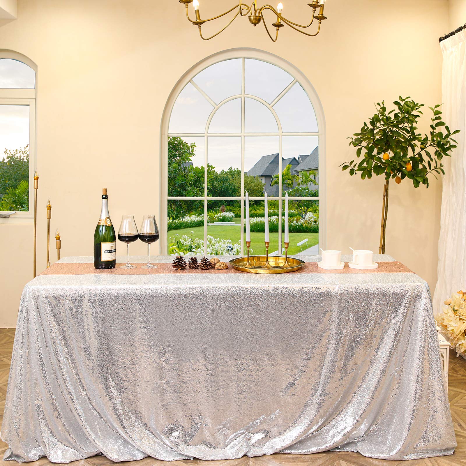 shimmer tablecloth